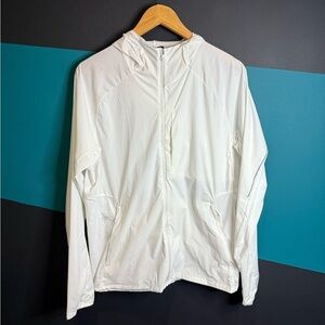 Lululemon Athletica White Technical Windbreaker